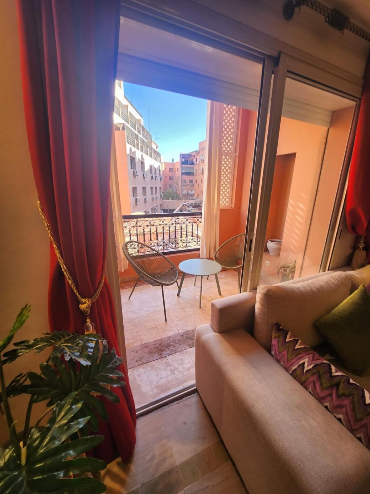 Appartement Patio Centre Gueliz Маракеш Екстериор снимка